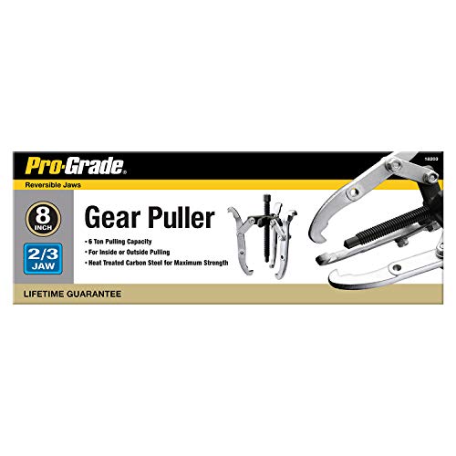 Pro-Grade Tools 18203 8" Adjustable 2 Or 3 Jaw Gear Puller - 6 Ton #TOP9