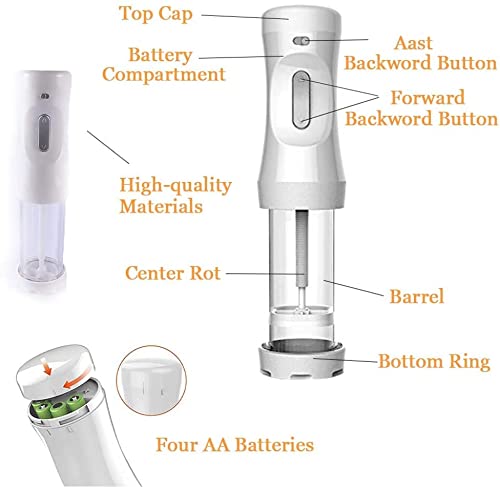Electric Cookie Press Gun, Biscuit Cookie Maker Kit, Baking Tool with 12 Templates and 4 Nozzles, Wireless Handheld Battery-Powered Biscuit Dessert DIY Production and Decoration