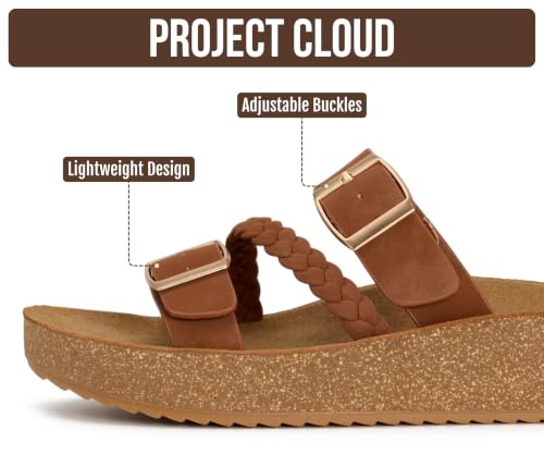 Project Cloud Comfortable Womens Sandals Platform Sandals for Women by Project Cloud - Used condition - Image 3