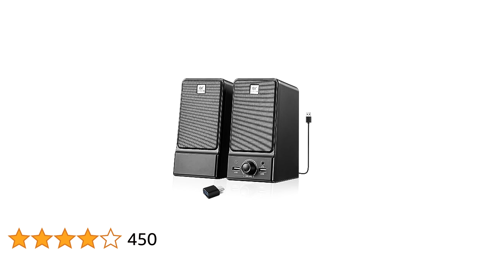 USBスピーカー 16W出力 パソコン/モニター用(S203) PCスピーカー Amazon.co.jp: OROW PCスピーカー 16W出力 USBスピーカー ラップ