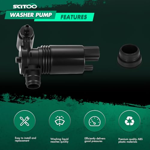 Image of SCITOO Front Rear Replacement fit for 2001-2010 For Chrysler Pt Cruiser 2004-2007 For Dodge Caravan 2006 For Jeep Commander 2005-2006 For Jeep Grand For Cherokee Windshield
