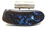 boulder opal anhänger Boulder Opal Anhänger LeoLars-PABE Boulder Opal Anhänger mit 925er Silberrohr, Opal 16x44x8mm, Unikat, Handarbeit