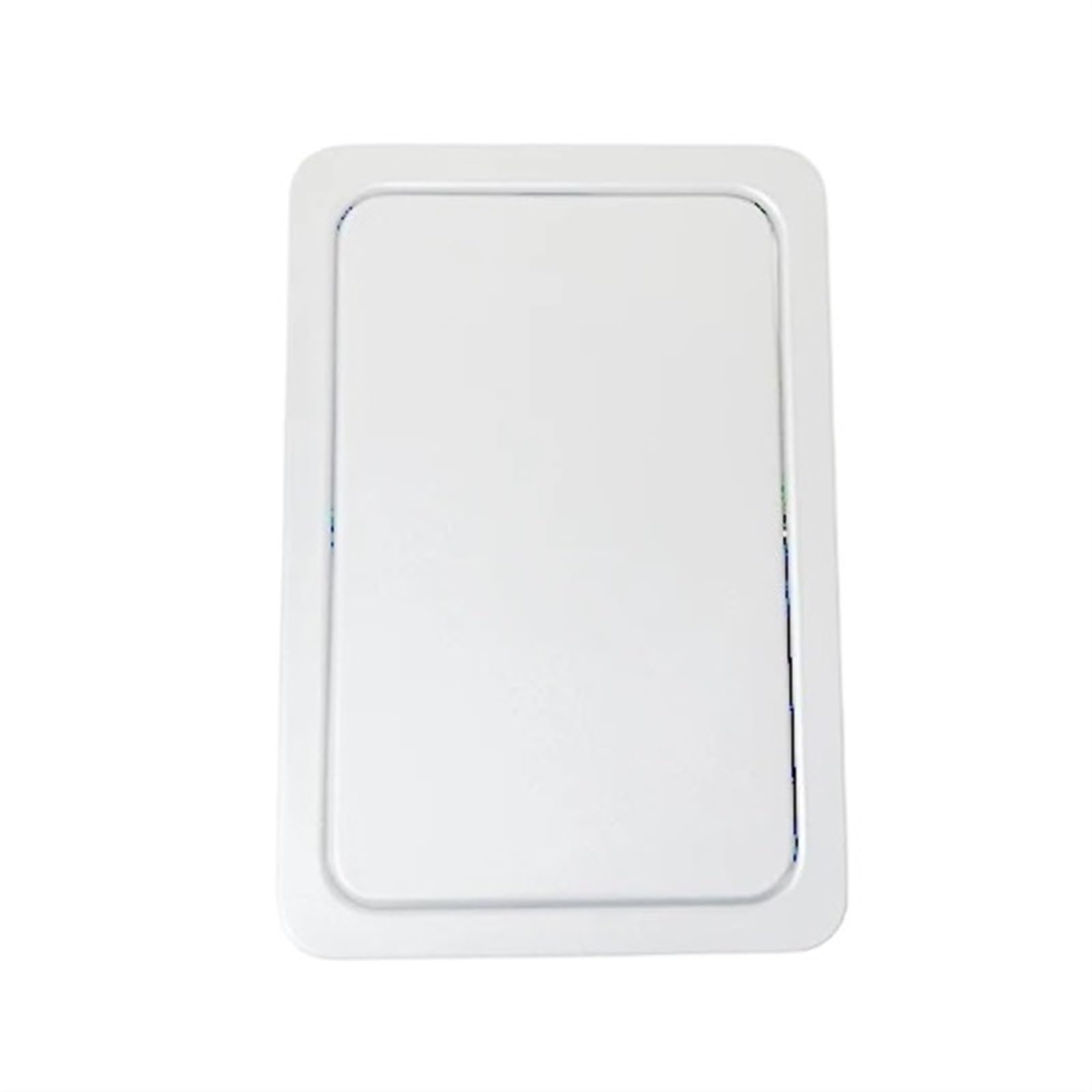 Trash Can Top Bins Built-in Countertop Trash Bin Lid and Waste Chute, Stainless Steel Balance Flap Cover, Grommet Swing Can