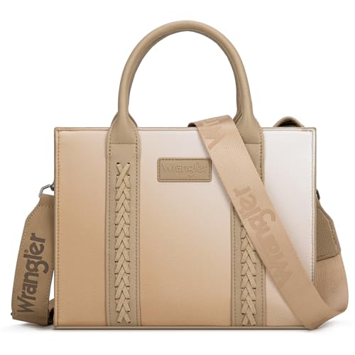 Image of Wrangler Tote Bag for Women Designer Satchel Handbags Top-handle Purses with Strap