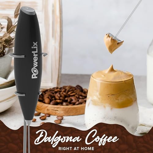 Powerlix Powerful Handheld Milk Frother thumb #1
