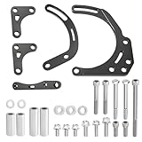 SPBREW SBC Alternator/Power Steering Pump Accessory Drive Bracket Kit Aluminum SBC...