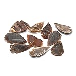 Amazing Gemstone 20 Pieces Fancy Jasper Arrowhead Bulk, Crystal and Healing Stone Flint Rock Arrow Head - 1 to 1.5 Arrowheads for DIY Project Craft Point Jewelry Making - Image 4