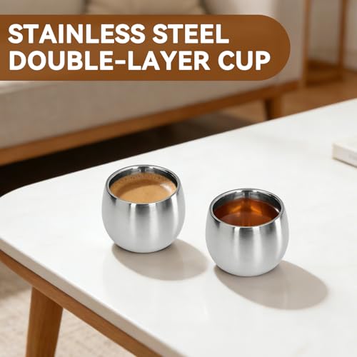 Tasses à café espresso incassables : la solution double paroi pour le camping
