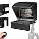 LENSGO Teleprompter für Tablet Smartphone,10’’ Mini Portable Prompter mit Fernbedienung Teleprompter APP Kompatibel mit iOS/Android für YouTube/Online Unterricht/Vlogger/Live Streaming (for Phone)