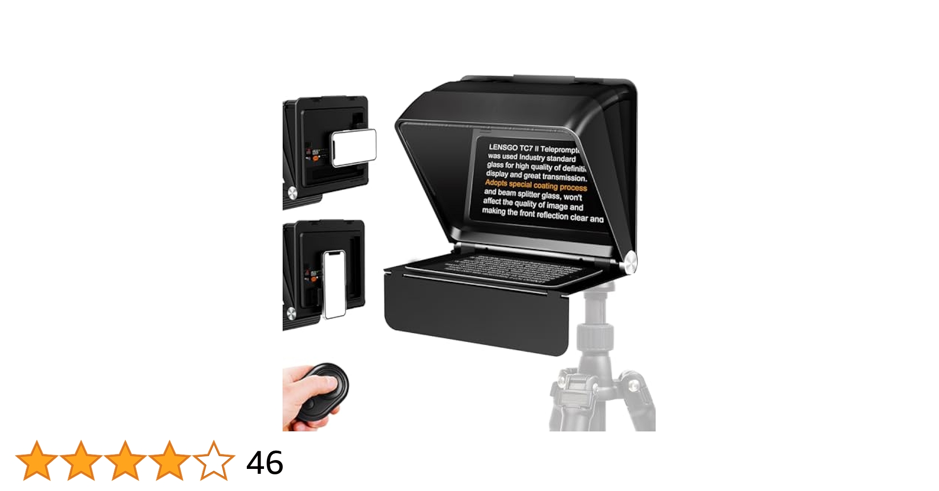 Amazon | LENSGO テレプロンプター 電話用 iPad mini