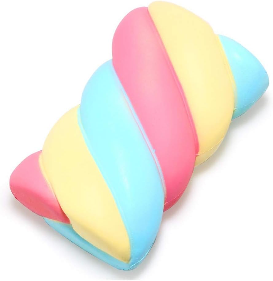 Kawaii Jumbo Squishies Slow Rising Under 10 Rainbow Squishy Marshmallow Mushroom Octopus Cactus Lemon Fruit Squishy Stress Relief for Kids Girls Adults