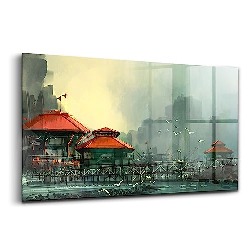Verre d'art pour l'interieur Wallfluent peinture murale decoration maison moderne