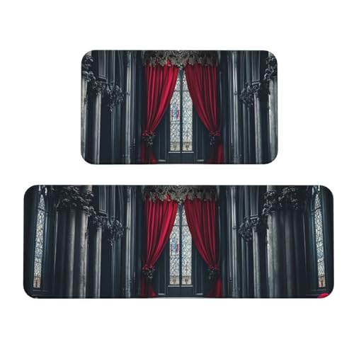 Cómodos tapetes de pie con diseño acolchado superior y base protectora para el hogar 2