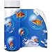 Funny Pet Tabby Bouteille isotherme en acier inoxydable pour chat 350 ml 6.5×20CM/2.6×8IN multicolore 09