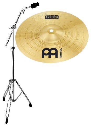 Meinl HCS 12 Splash Becken + Galgen-Beckenständer