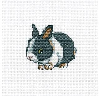 RTO Cross Stitch Kit, Cotton, Multicoloured, 9x9 cm