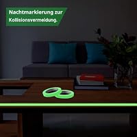 Reastar Fluoreszierendes Klebeband, Leuchtklebeband Wasserdicht – Ansicht 3