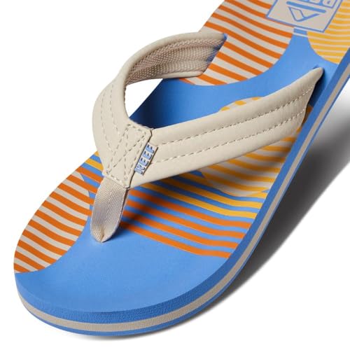 Image of REEF Boys Kids Ahi Beach Flip Flop, Soft Cushion Footbed, Water Friendly