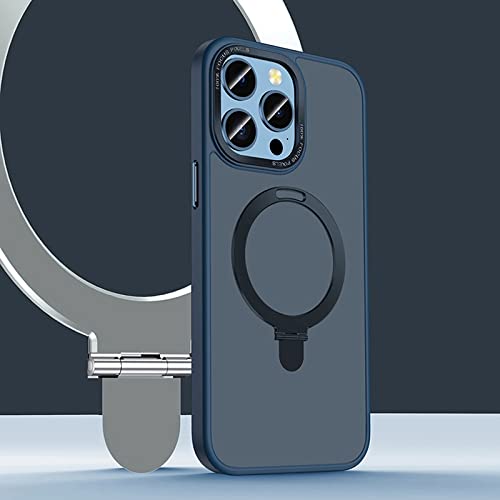 Coque silicone magnétique iPhone avec support bague métallique pour charge sans fil