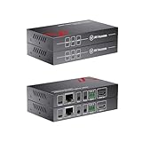 AV Access eARC & ARC Audio Extender über Cat 5e/6/6a/7 Ethernet Kabel bis zu 100m/330ft, Audio Extender mit 2-Way IR, RS232 & CEC, Ideal für Heimkino