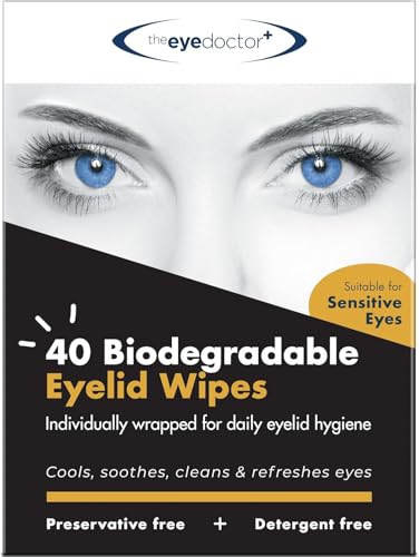 Eye Doctor Chusteczki do Powiek, Sterylne, Pojedynczo Pakowane, Jednorazowe