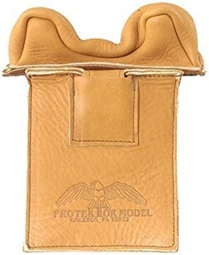 Protektor Owl Ear Window Shooting Rest Bag Leather Tan Unfilled