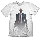  HITMAN the Hitman, T-Shirt Uomo, Bianco (White), Large