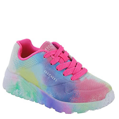 Skechers Unisex-Child Uno Lite-Splatter Shines Sneaker2
