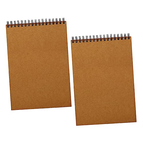 Carnet de dessin spirale TEHAUX lot de 2 blocs croquis pour peinture à la maison