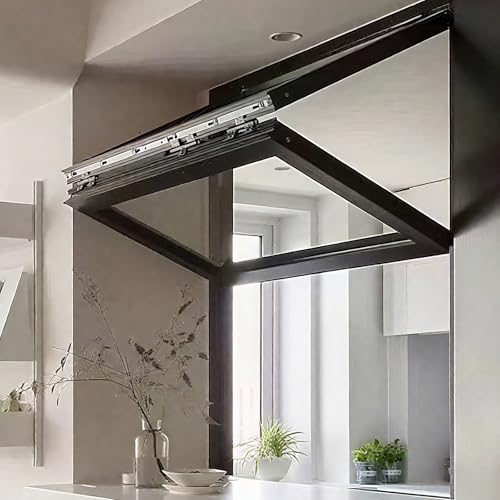 Ventana para food truck de 76 x 71 cm diseñada para agilizar el despacho de pedidos