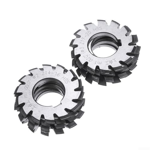 Fraise module M1 HSS pour usiner et réparer des engrenages de 12 à 135 dents - 7