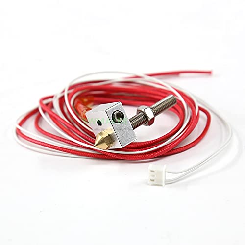 Lysee 3D Printer Parts & Accessories - SWMAKER 1set Anet A8 / A6 Hot End Assembled Extruder Head kit 12V 0.4mm, Anet 3D Printer Parts - (Size: for A8)