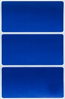 Royal Green Moving Stickers (102 mm x 51 mm) Color Coding Labels in 5 Assorted Neon Colors 4 inch x 2 inch - 30 Pack