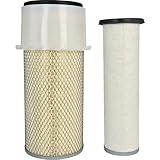 XYZIL AE31724 AR84228 Outer Inner Air Filter Kit Compatible with John Deere Tractor 830 930 1020