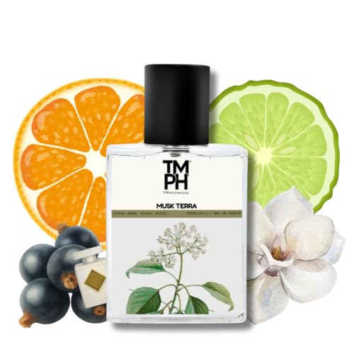 Image of TMPerfumehouse Musk Terra EDP for Men & Women | Musky, Fruity & Long Lasting Perfume Spray | Citrus, Musky & Floral Fragrance | Luxury Gift for Him | TMPH | 50ml
