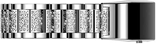 For Fitbit Charge 2 Bands, Aottom Fitbit Charge 2 Watch Band Stainless Steel Rhinestone Glitter Replacement Band Wrist Bands Metal Buckle Bracelet for Fitbit Charge 2 Fitness Accessories