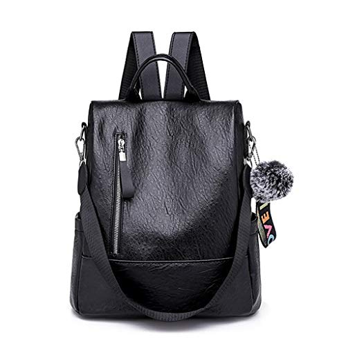 Sac à dos femme en cuir souple pour aller au bureau et voyager léger