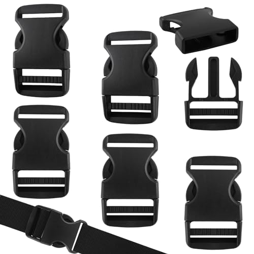 Ersatz Helmclip Helm Verschluss Fahrradhelm & Motorradhelm  Schnellverschluss 15mm  2er Set Kinnschnalle Ersatz