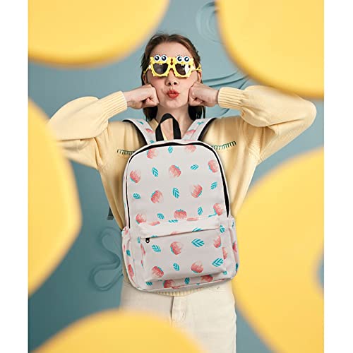 Telena Girls Backpack For School Cute Middle High School Backpack Bookbag For Teen Girls Boys Kids, Strawberry Calico Pink #TOP1