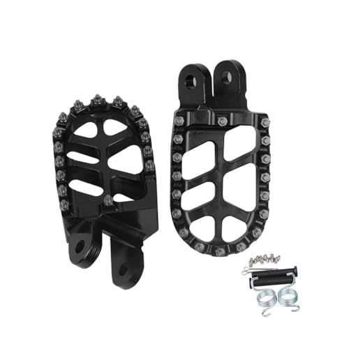 Cale pied moto pour KLX250R KLX300R et KLX650 repose-pieds noirs
