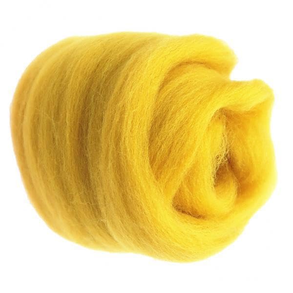CALANDIS™ 5x10g Handmade Wool Top Fibre Roving for Needle Felting Materials Dark Yellow | Crafts | Needlecrafts & Yarn | Spinning & Felting | Roving Wool & Fibers-image-28