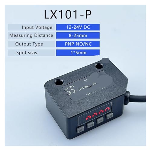 Sensor fotoeléctrico LX101 de proximidad óptico para maquinaria 2
