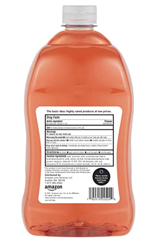 Amazon Basics Antibacterial Liquid Hand Soap Refill, Light Moisturizing, Triclosan-Free, Citrus, 56 Fl Oz (Previously Solimo) #TOP1
