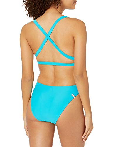 Image of Body Glove Women's Standard Smoothies Electra Solid One Piece Swimsuit with Strappy Back Detail