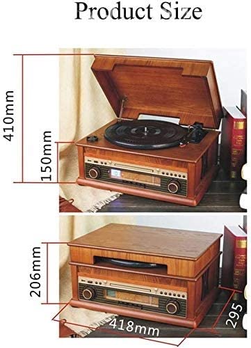 Tourne-Disque Vinyle Bluetooth avec Radio FM Numérique USB Télécommande Vintage Tourne-Disque pour Disques Vinyles avec… - Les Beatles, Paul McCartney, John Lennon, RIngo Starr, George Harrison Tourne-Disque Vinyle Bluetooth avec Radio FM Numérique USB Télécommande Vintage Tourne-Disque pour Disques Vinyles avec… – Image 3