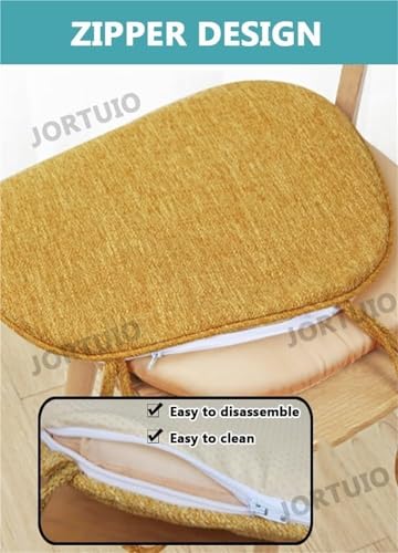 Coussin de chaise avec liens idéal contre les assises rigides