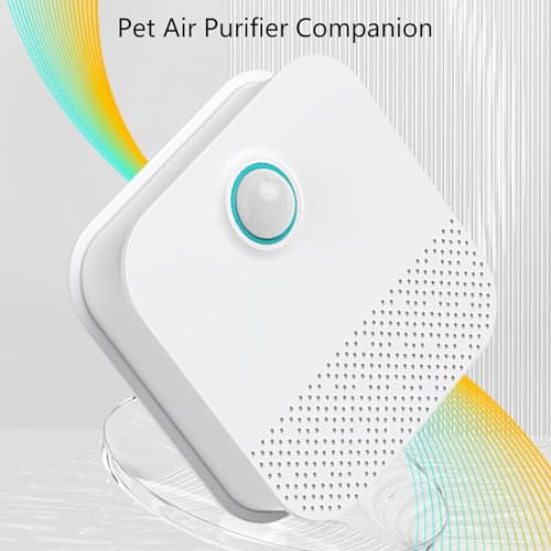 Désodoriseur rechargeable chat contre les odeurs tenaces de litière avec capteur - 5