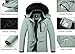 MOERDENG Women's Ski Jacket Waterproof Warm Winter Coat Hooded Snowboarding Jacket Versatile for Hiking & Winter Activities