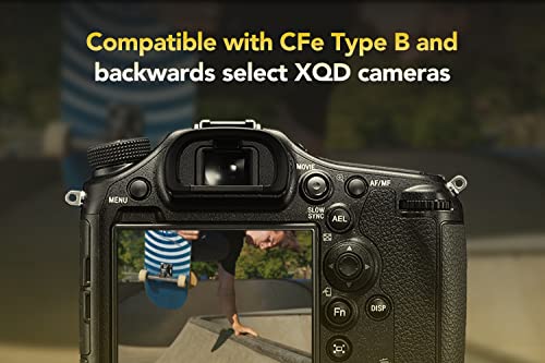 Professional Serie GOLD Scheda Cfexpress 128 GB, tipo B Scheda CF, Lettura fino a 1750 MB/s, Adotta PCIe 3.0 NVMe, Scheda di Memoria per Fotografi Professionisti, Videografi(LCXEXPR128G-RNENG) - RAM - Immagine 5