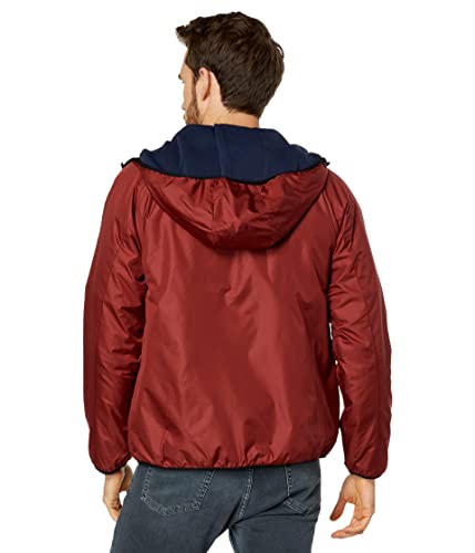 Image of U.S. Polo Assn. Reversible Poly Shell to Fleece Hooded Jacket Outerwear